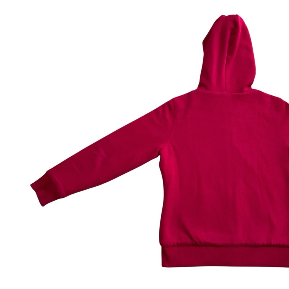 Tommy Hilfiger Merlot Sherpa Lined Full Zip Hoodie size Large - Picture 7 of 12
